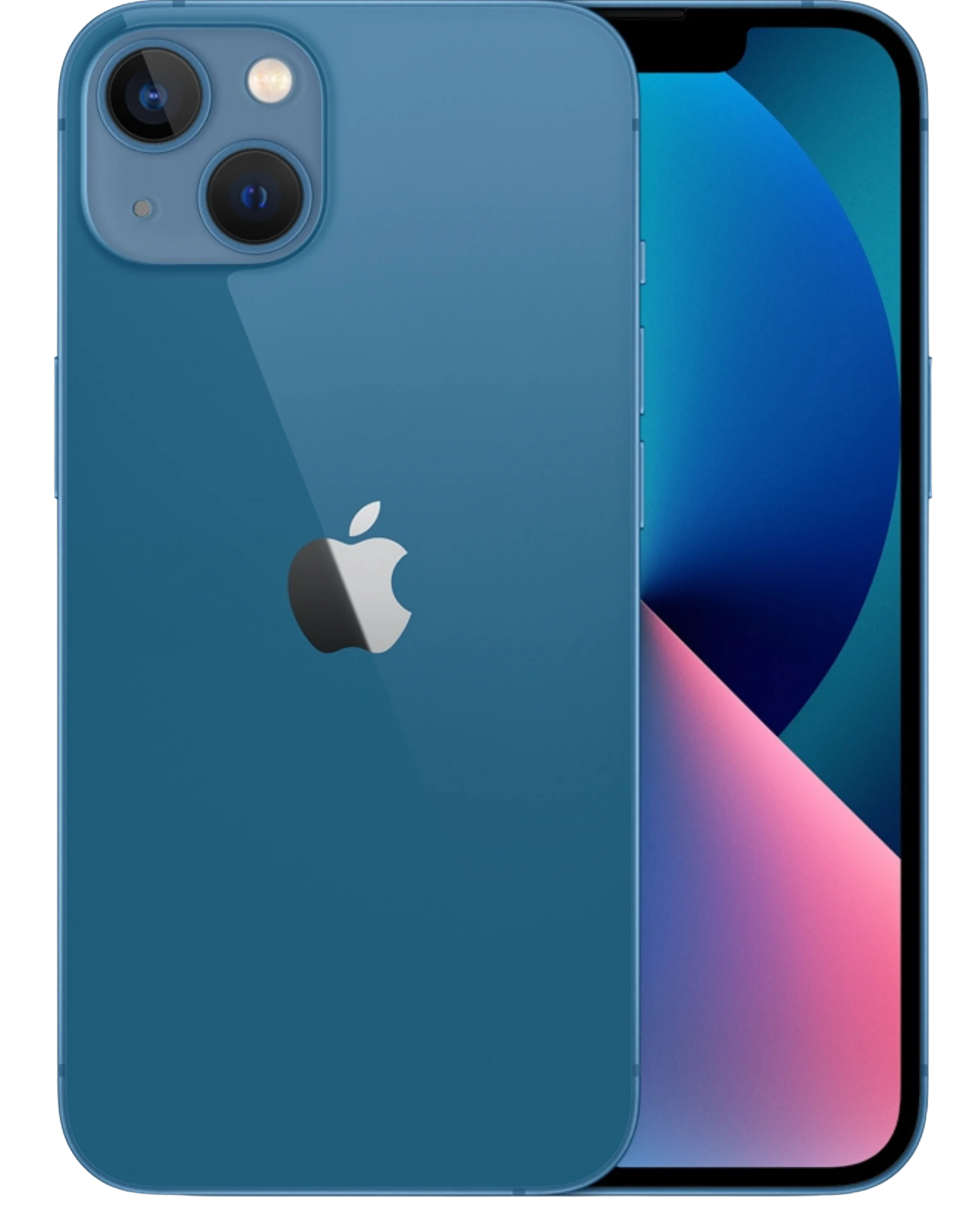 Apple iPhone 13 128 GB Niebieski - Stan Dobry - Bateria >80% - SIM + eSIM