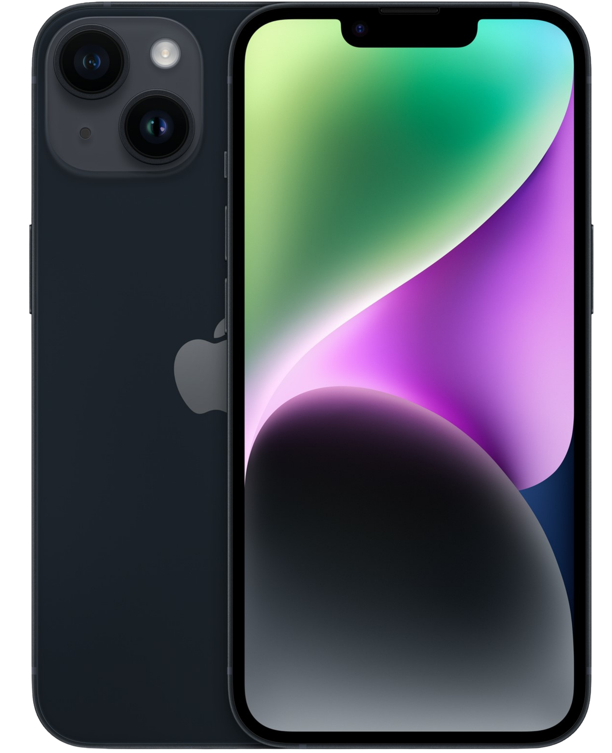 Apple iPhone 14 256 GB Czarny - Stan Bardzo Dobry - Bateria >80% - SIM + eSIM