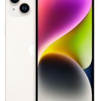 Apple iPhone 14 Plus 128 GB Biały - Stan Bardzo Dobry - Bateria 100% - eSIM