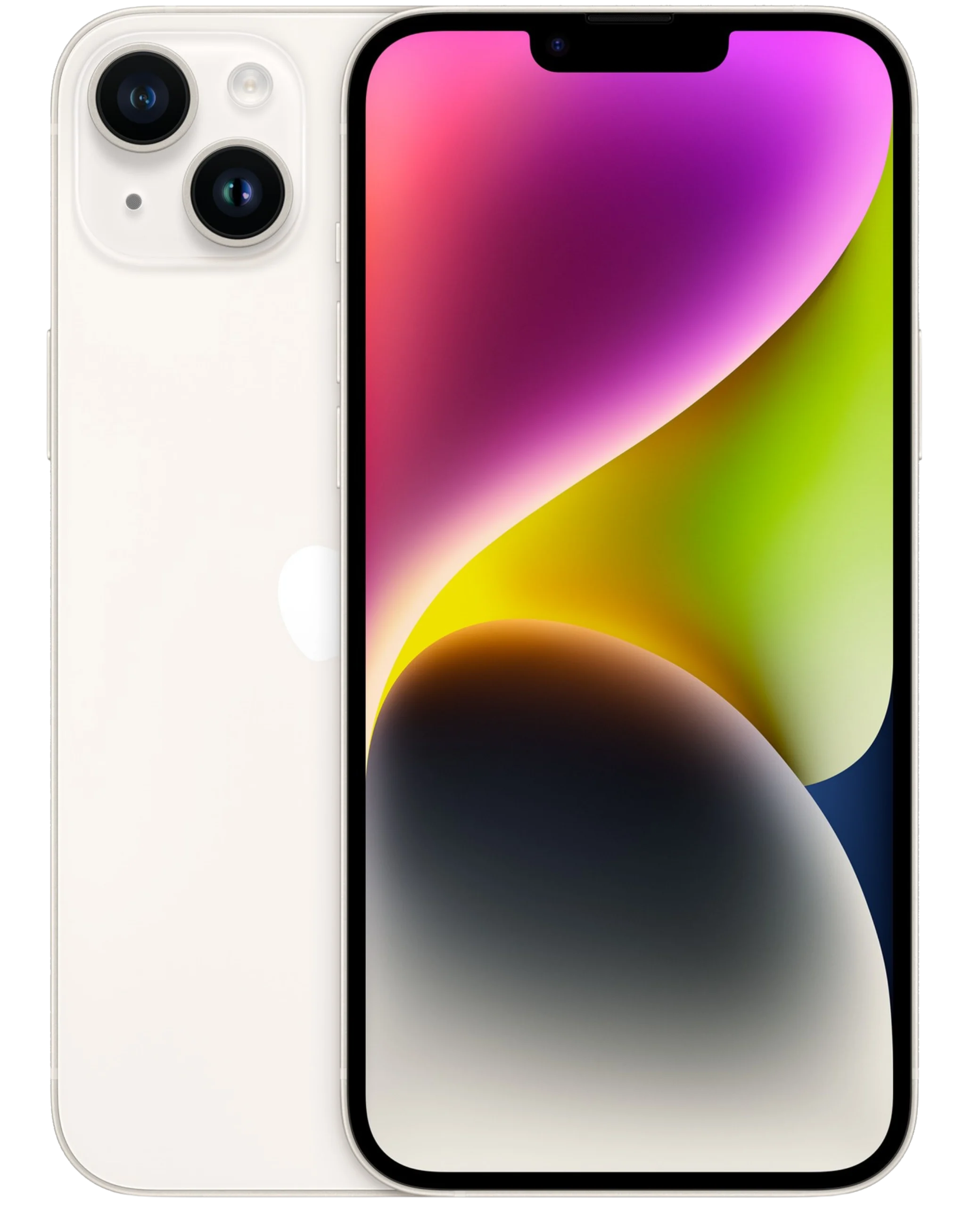 Apple iPhone 14 128 GB Biały - Stan Bardzo Dobry - Bateria 100% - eSIM