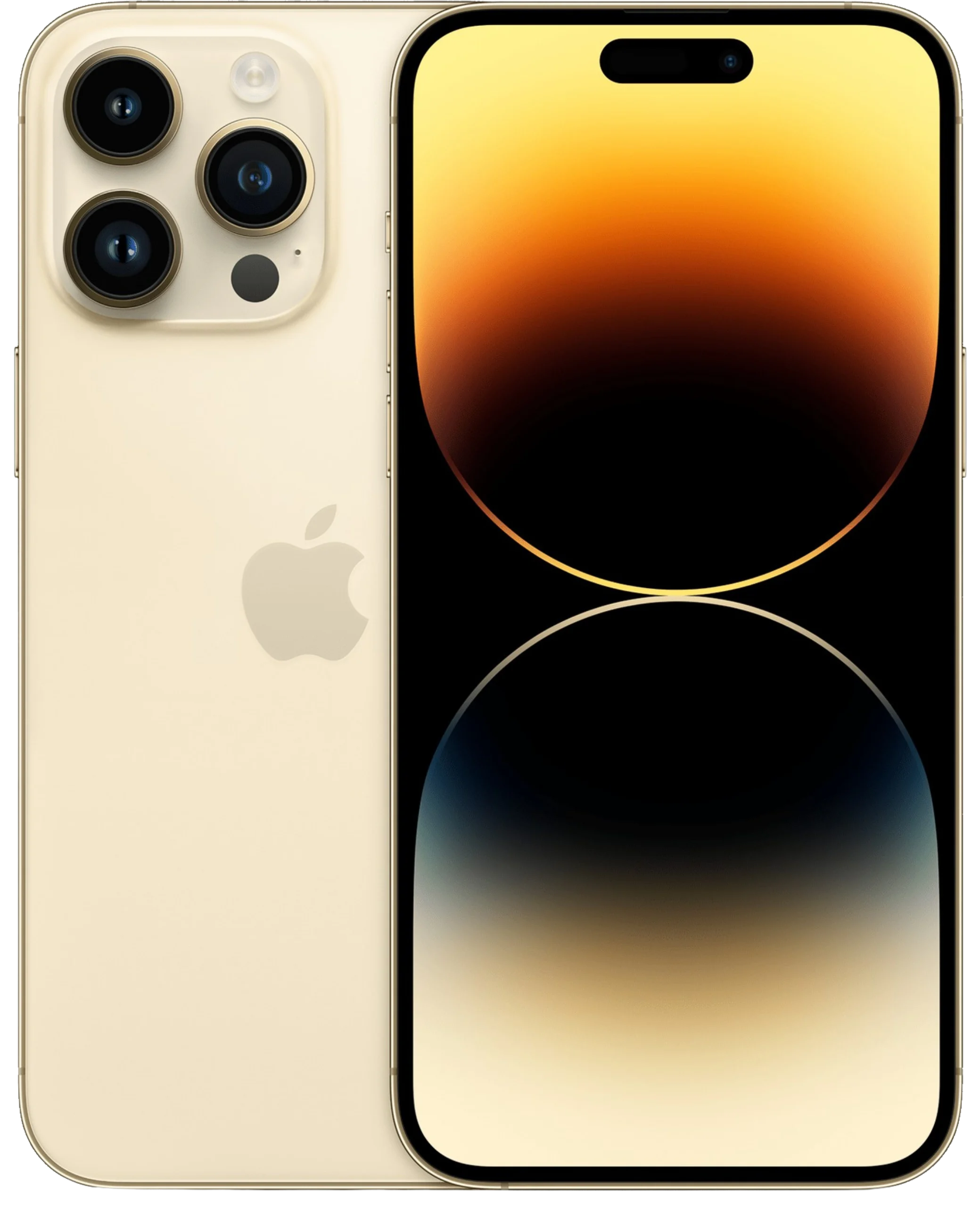 Apple iPhone 14 Pro 128 GB Złoty - Stan Bardzo Dobry - Bateria 100% - eSIM