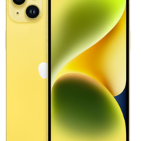 Apple iPhone 14 Plus 128 GB Żółty - Stan Dobry - Bateria 100% - eSIM