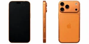 Apple iPhone 17 Pro Max 256 GB Pomarańczowy – Stan Zadowalający – Bateria 100% – eSIM — zdjęcie aktualnej partii 1